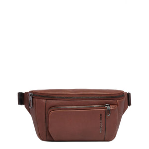Piquadro - Cronus Marrone Belt Bag - CA2174S134 - MARRONE