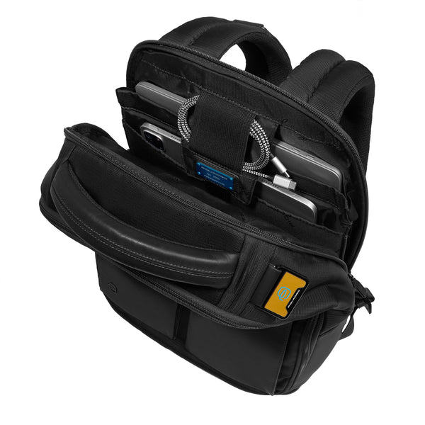 Piquadro - Orion Nero 15.6" Laptop Backpack - CA6622S136 - NERO