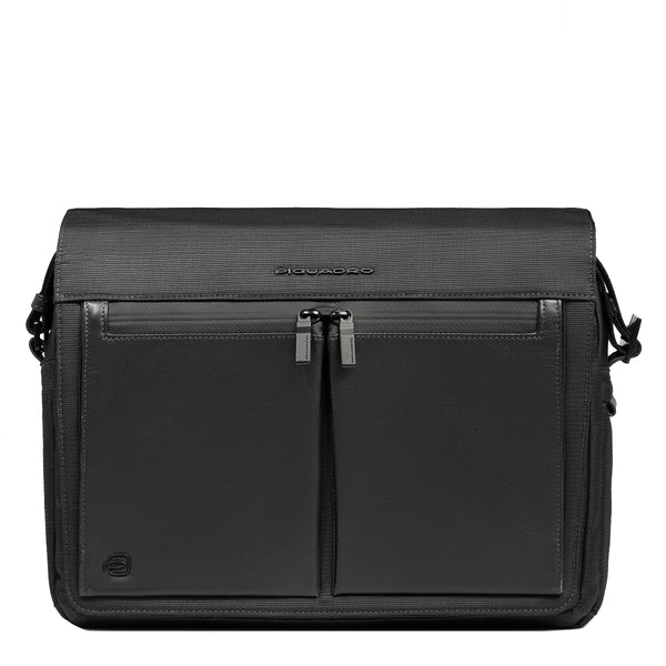 Piquadro - Orion Nero 13.3" Laptop Messenger - CA6627S136 - NERO