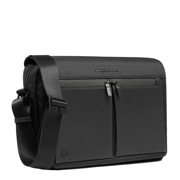 Piquadro - Orion Nero 13.3" Laptop Messenger - CA6627S136 - NERO