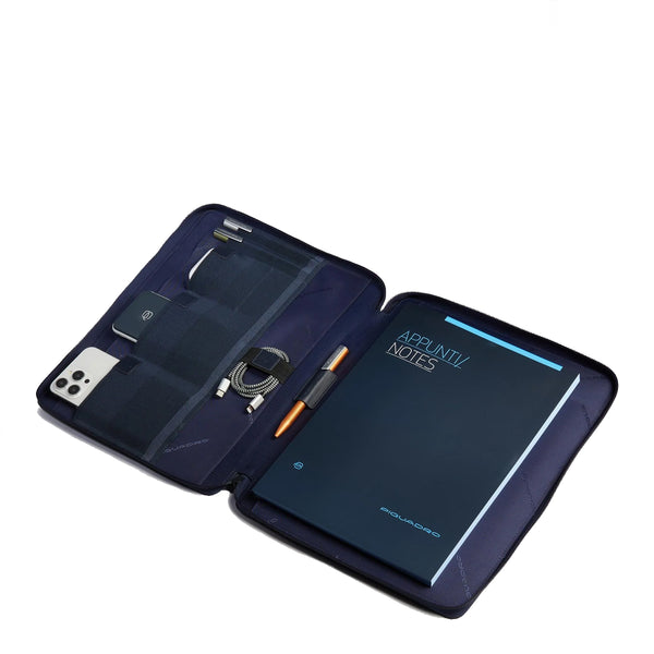 Piquadro - Orion Blu Notepad Holder - PB5448S136 - BLU