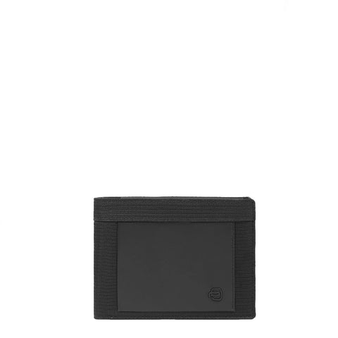 Piquadro - Orion Nero Wallet with coin pouch - PU257S136R - NERO