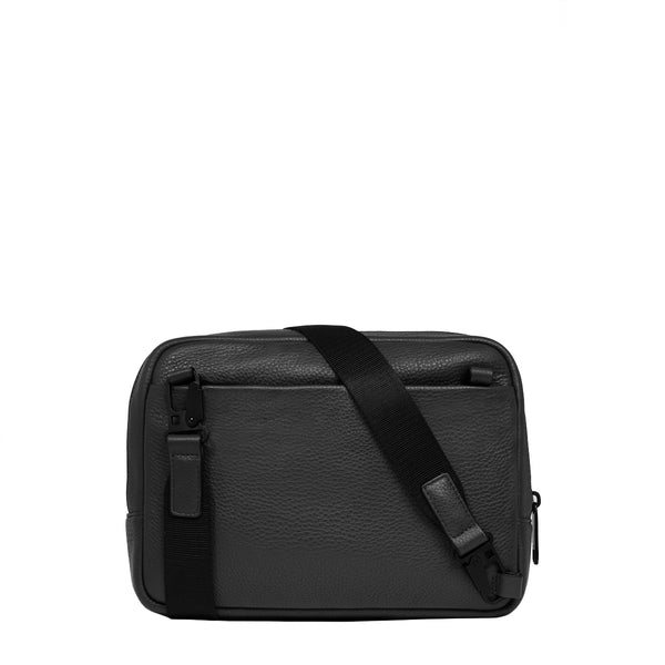 Piquadro - Than Nero Horizontal Crossbody Bag - CA6615S135 - NERO