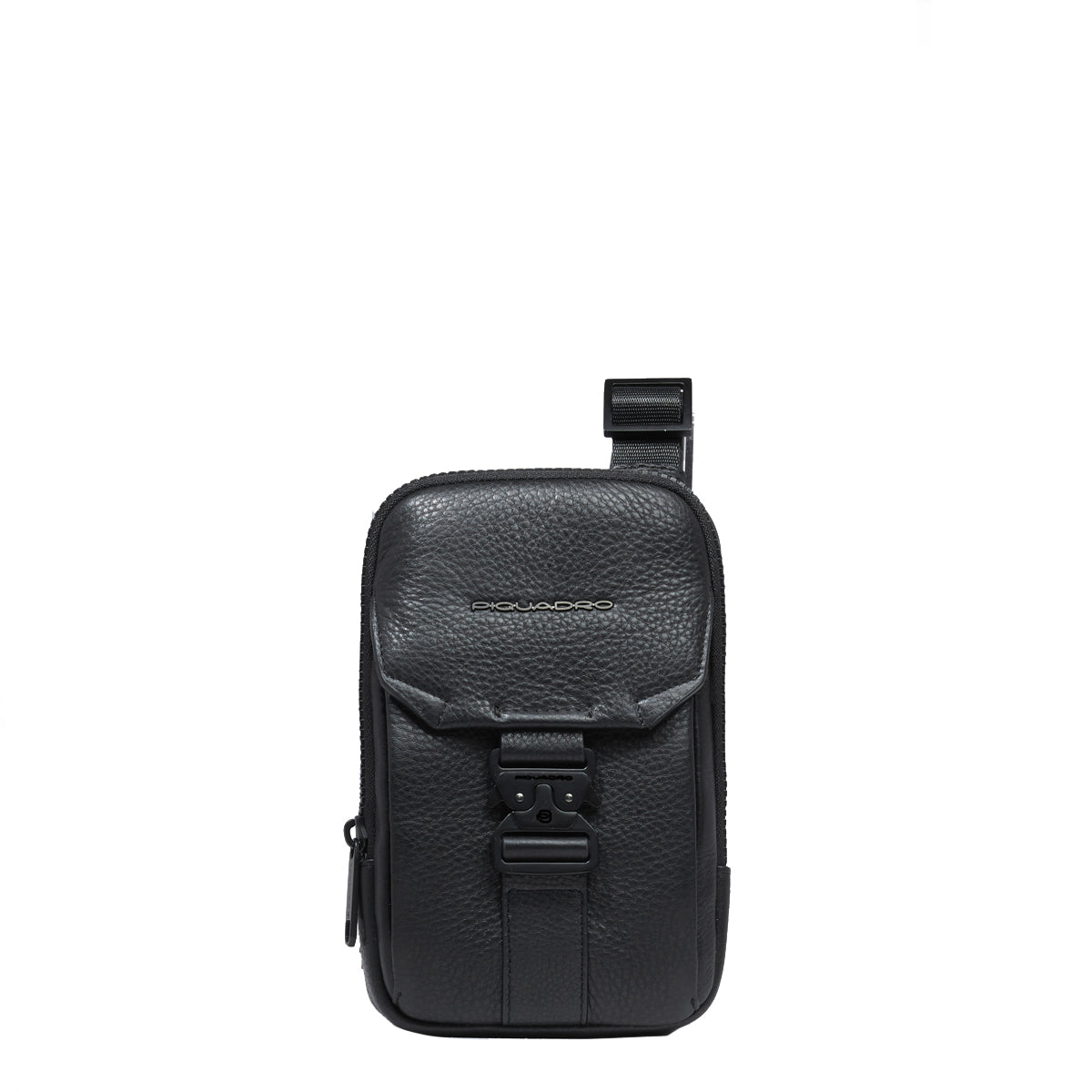 Piquadro - Than Nero Phone Holder - AC6546S135R - NERO