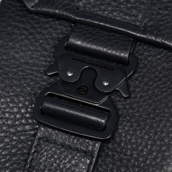 Piquadro - Than Nero Phone Holder - AC6546S135R - NERO