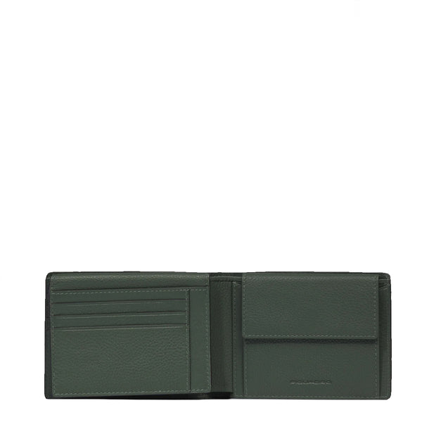 Piquadro - Than Verde Wallet with document holder - PU1392S135R - VERDE