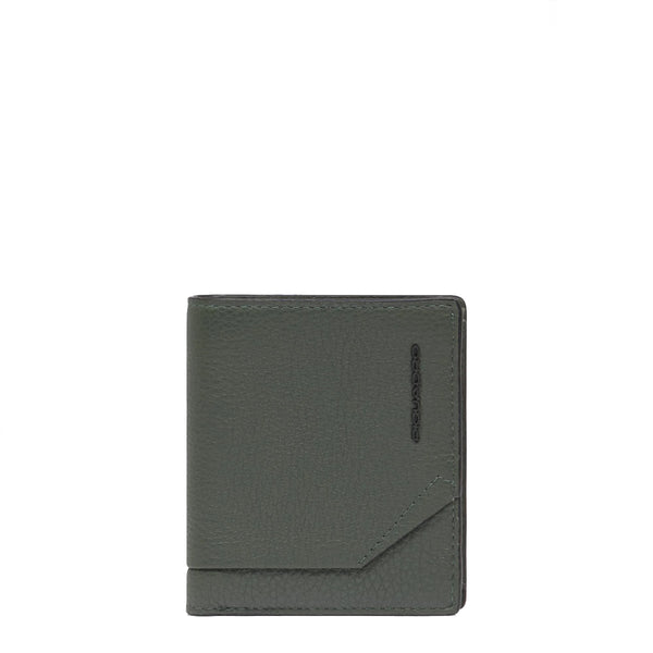 Piquadro - Than Verde Vertical Wallet - PU5964S135R - VERDE