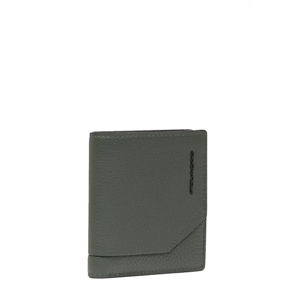 Piquadro - Than Verde Vertical Wallet - PU5964S135R - VERDE