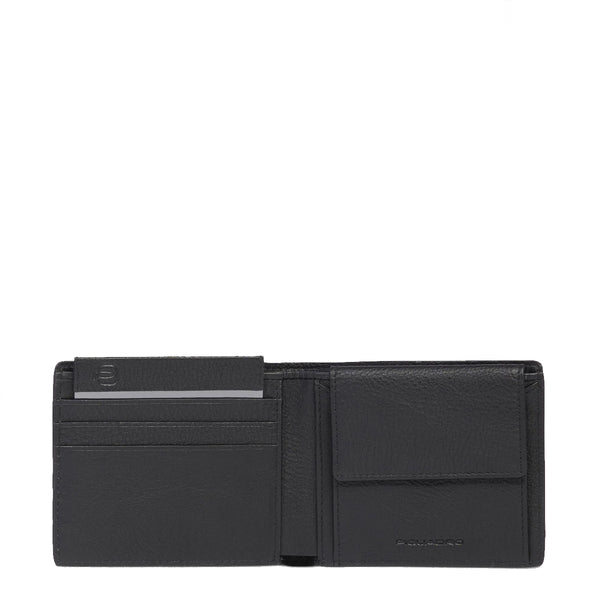 Piquadro - Than Nero compact Wallet - PU4188S135R - NERO