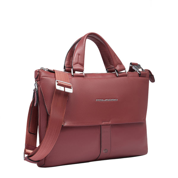 Piquadro - Than Arancione 14" Laptop Briefcase - CA6698S135 - ARANCIONE