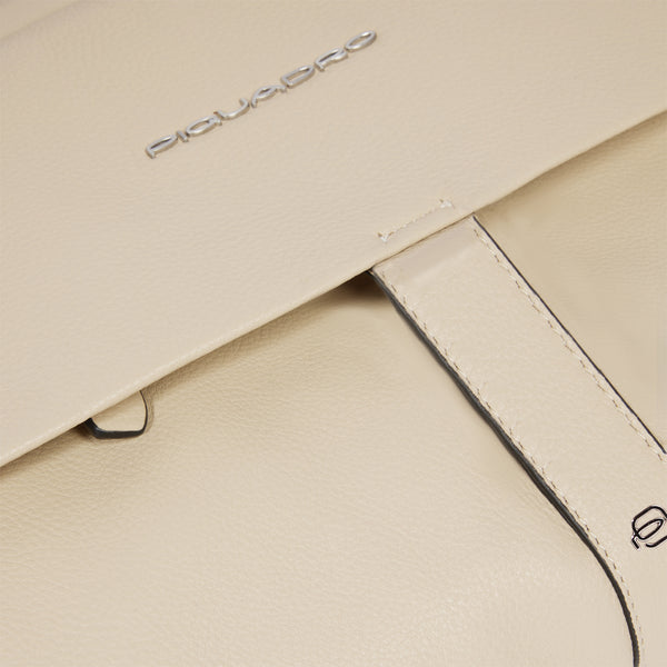 Piquadro - Than Beige 14" Laptop Briefcase - CA6698S135 - BEIGE