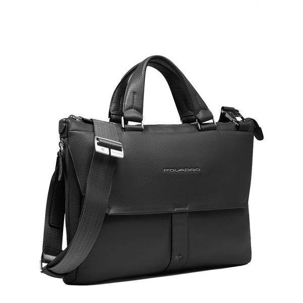 Piquadro - Than Nero 14" Laptop Briefcase - CA6698S135 - NERO