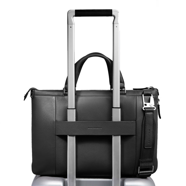 Piquadro - Than Nero 14" Laptop Briefcase - CA6698S135 - NERO