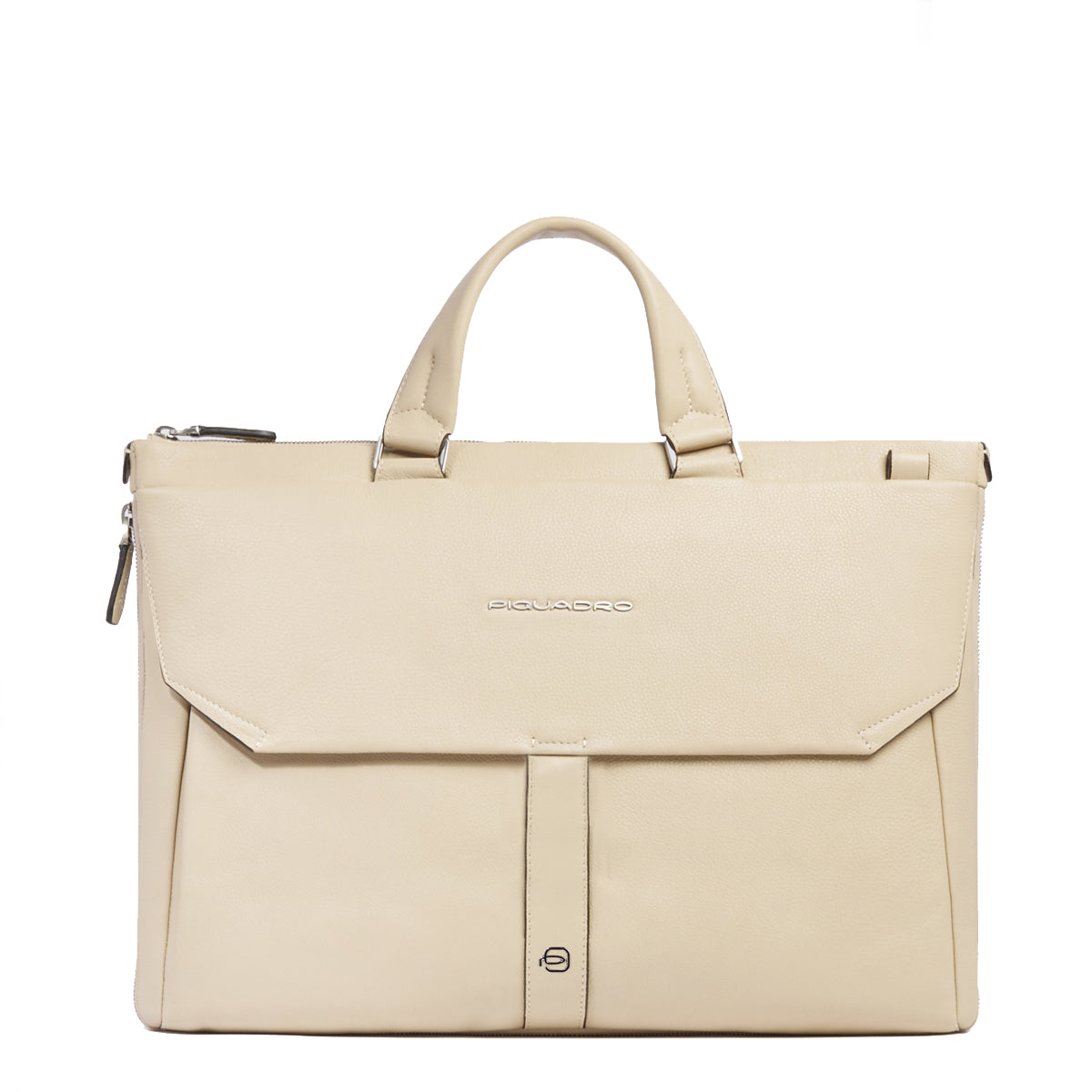 Piquadro - Than Beige 15.6" Laptop Briefcase - CA4021S135 - BEIGE