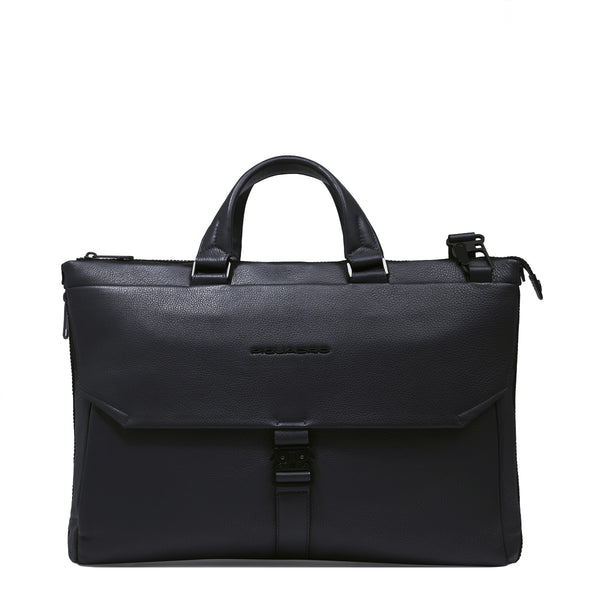 Piquadro - Than Nero 15.6" Laptop Briefcase - CA4021S135 - NERO