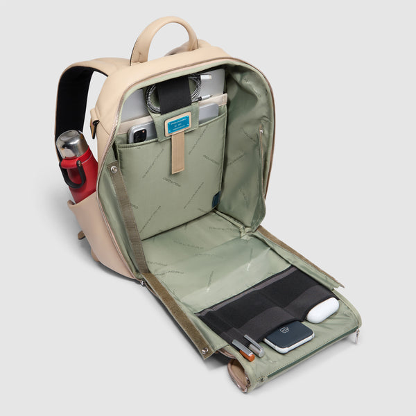 Piquadro - Than Beige 13.3" Laptop Backpack - CA6609S135 - BEIGE