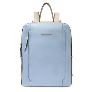 Piquadro - Circle Azzurro Beige2 14" Laptop Backpack - CA4576W92 - AZZURRO/BEIGE2
