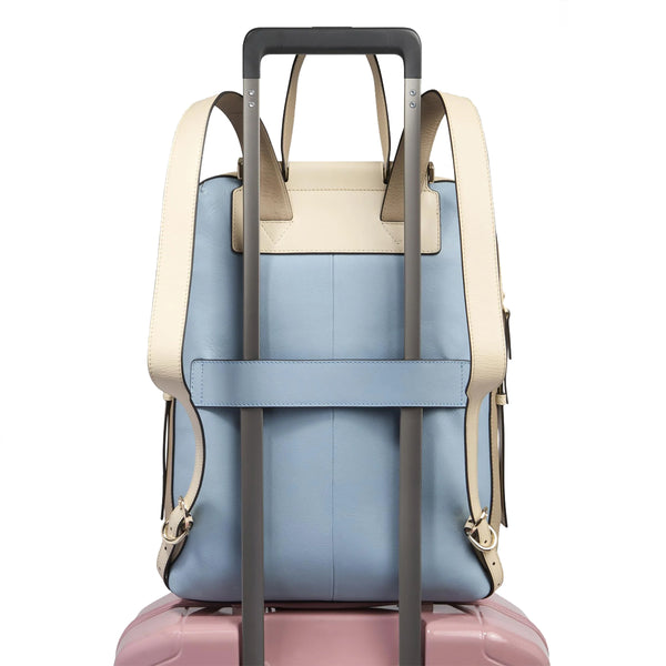 Piquadro - Circle Azzurro Beige2 14" Laptop Backpack - CA4576W92 - AZZURRO/BEIGE2