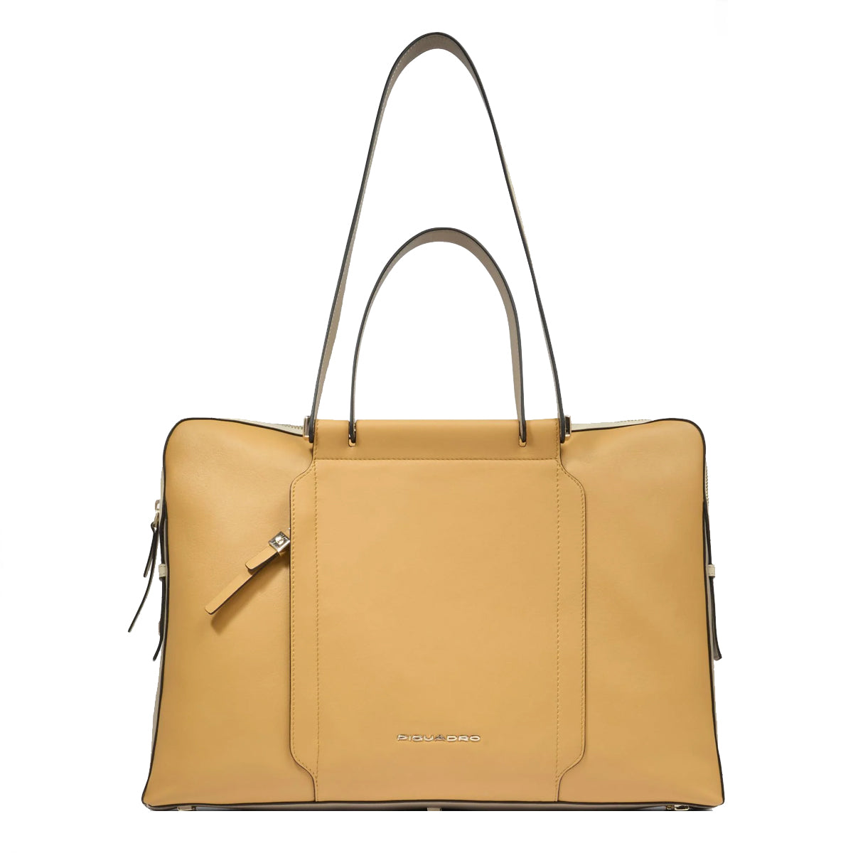 Piquadro - Circle Giallo Beige 15.6" Laptop Briefcase - CA6211W92 - GIALLO/BEIGE