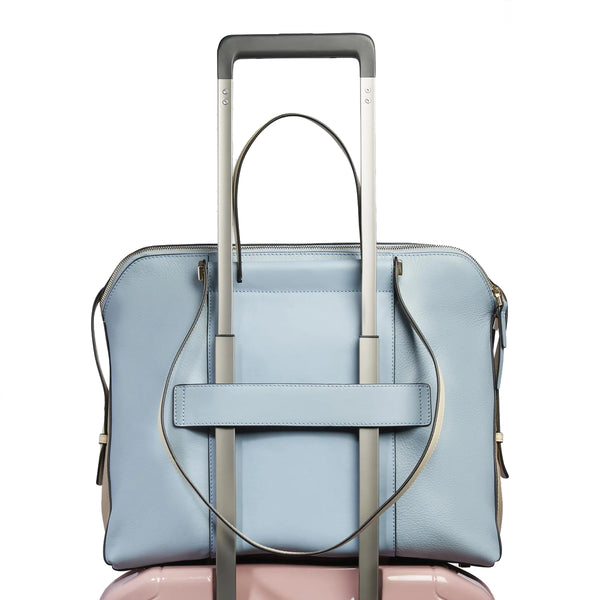 Piquadro - Circle Azzurro Beige2 14'' Laptop Briefcase - BD4574W92 - AZZURRO/BEIGE2