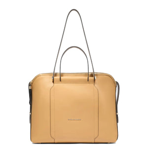 Piquadro - Circle Giallo Beige 14'' Laptop Briefcase - BD4574W92 - GIALLO/BEIGE