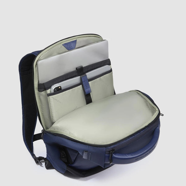 Piquadro - PQ-Eath Blu 14" Laptop Backpack - CA6629S137 - BLU