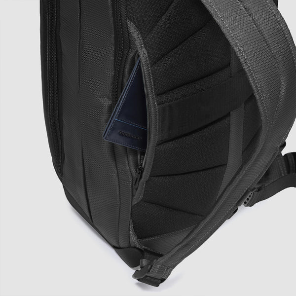 Piquadro - PQ-Eath Nero 14" Laptop Backpack - CA6629S137 - NERO