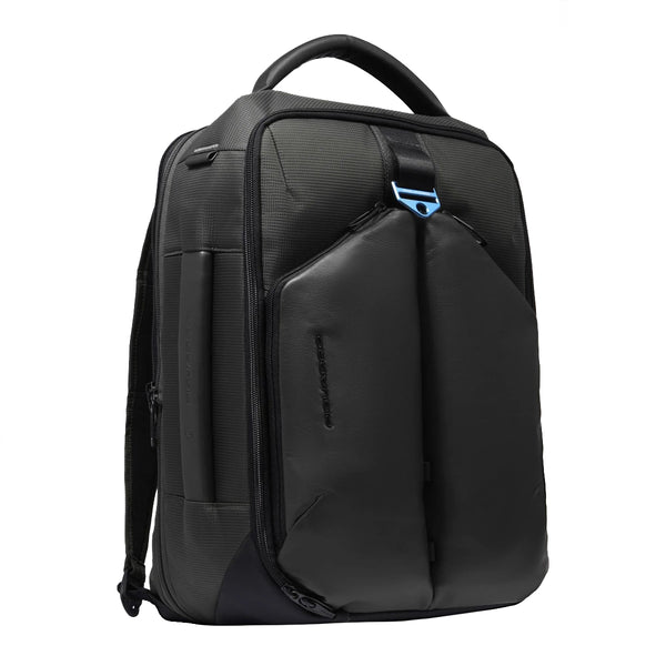 Piquadro - PQ-Eath Exp. Nero 17" Laptop Backpack - CA6631S137 - NERO