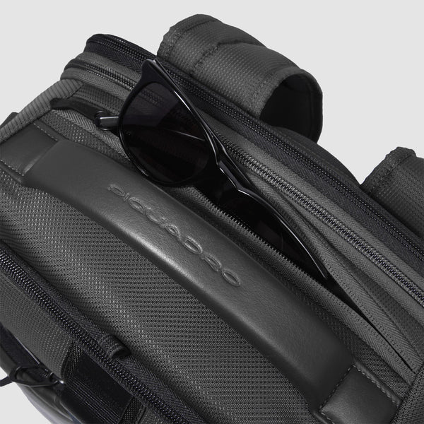 Piquadro - PQ-Eath Exp. Nero 17" Laptop Backpack - CA6631S137 - NERO