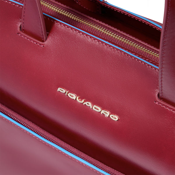Piquadro - Shopping Bag Blue Square Porta PC 15.6" Rosso - BD6680B2 - ROSSO