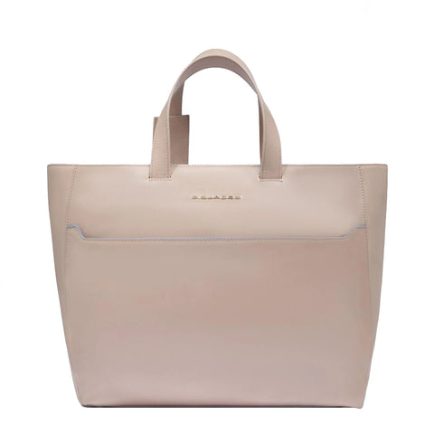 Piquadro - Shopping Bag Blue Square Porta PC 15.6" Rosa2 - BD6680B2 - ROSA2