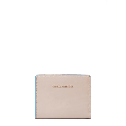 Piquadro - Compact Wallet Rosa2 Blue Square - PD6660B2R - ROSA2