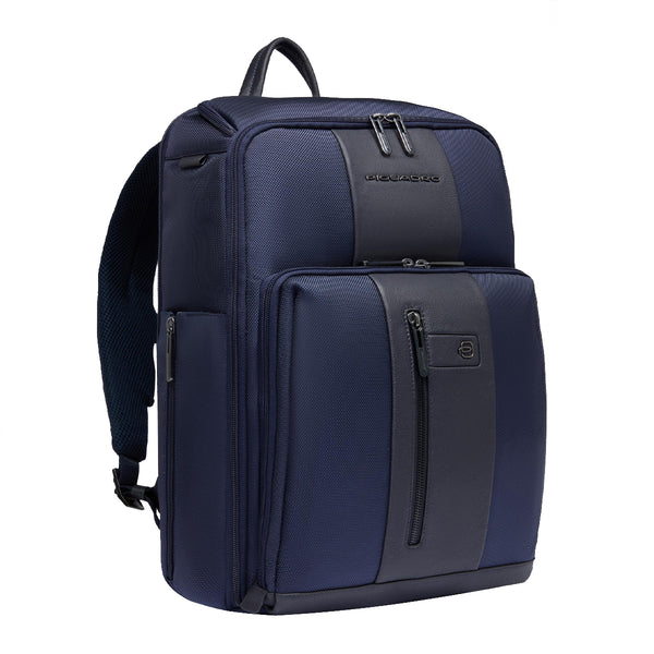 Piquadro - Travel Laptop Backpack Brief 15.6" Blu - CA6648BR2 - BLU