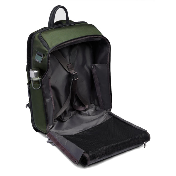Piquadro - Travel Laptop Backpack Brief 15.6" Verde2 - CA6648BR2 - VERDE2