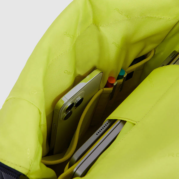 Piquadro - Corner Roll-Top 15.6" Laptop Backpack Nero - CA6291C2OW - NERO