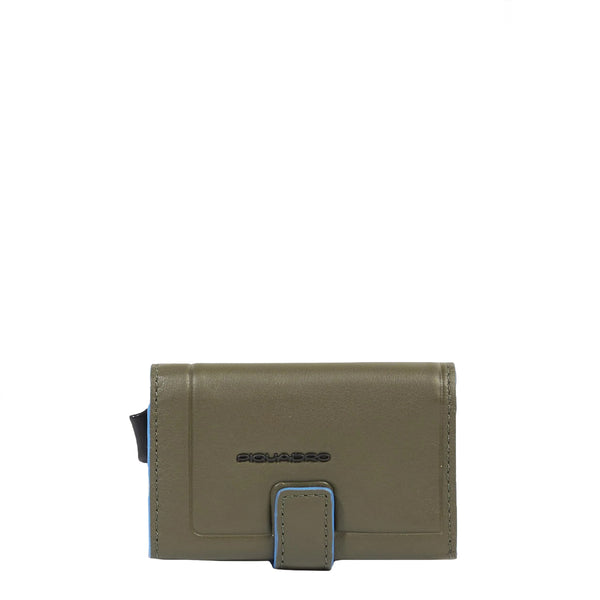 Piquadro - Atlas Verde metal Card Holder - PP5649S138R - VERDE