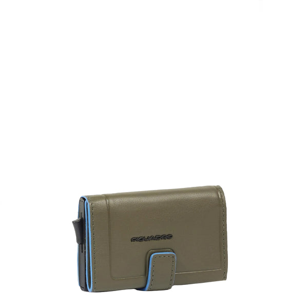 Piquadro - Atlas Verde metal Card Holder - PP5649S138R - VERDE