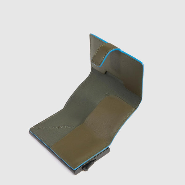 Piquadro - Atlas Verde metal Card Holder - PP5649S138R - VERDE