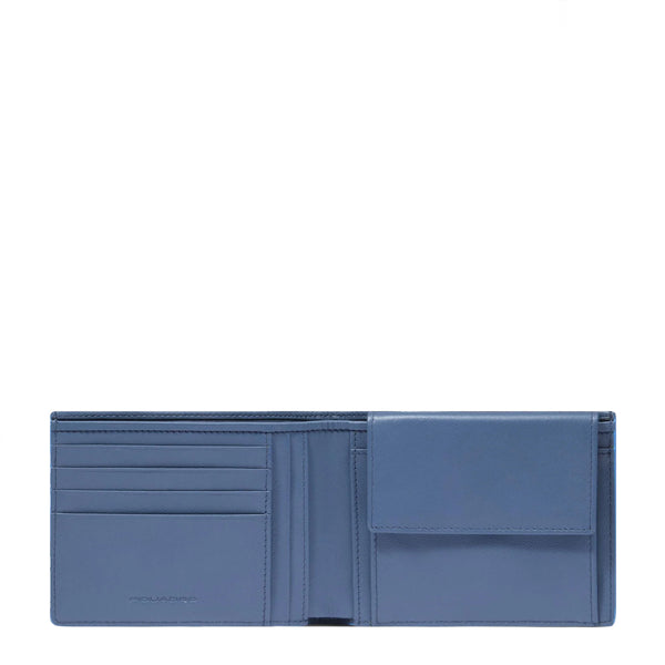 Piquadro - Atlas Avio Wallet with coin pouch - PU257S138R - AVIO