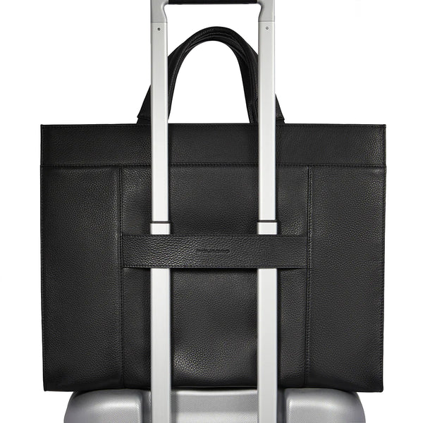 Piquadro - Cartella Porta PC Modus 15.6" Nero CA6308MOS N | Italystation.com Shop Now at italystation.com