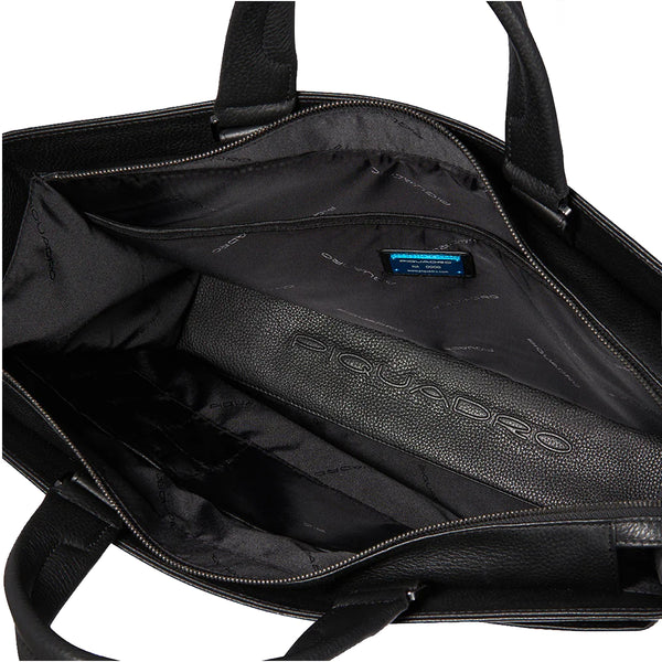 Piquadro - Cartella Porta PC Modus 15.6" Nero CA6308MOS N | Italystation.com Shop Now at italystation.com