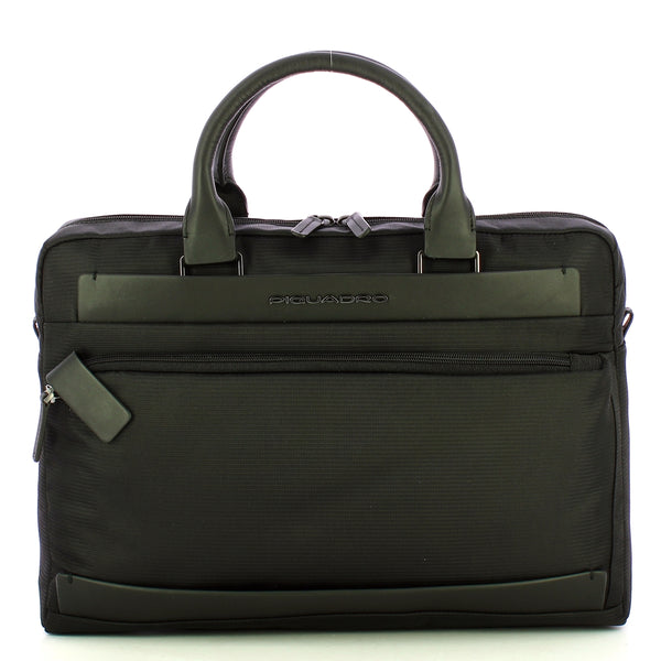 Piquadro - Cartella Porta PC Klout 14" Nero5 OUTCA3335S100 | Italystation.com Shop Now at italystation.com