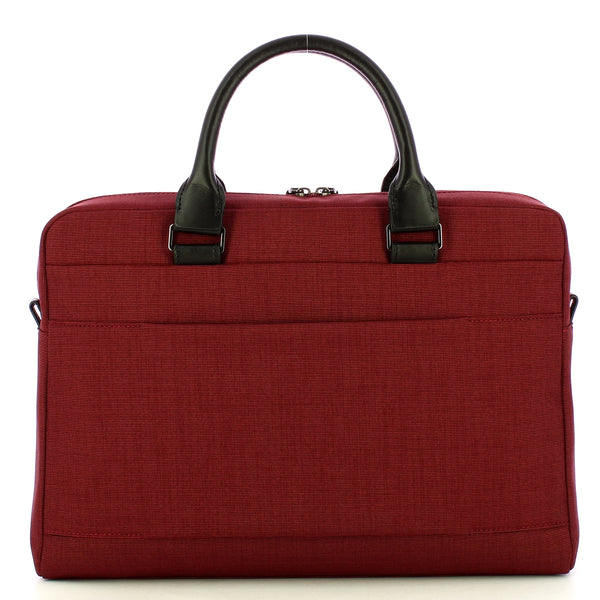 Piquadro - Cartella Porta PC Klout 14" Rosso OUTCA3335S100 | Italystation.com Shop Now at italystation.com