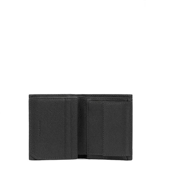 Piquadro - Portafoglio Verticale Black Square Nero PU5964B3 | Italystation.com Shop Now at italystation.com