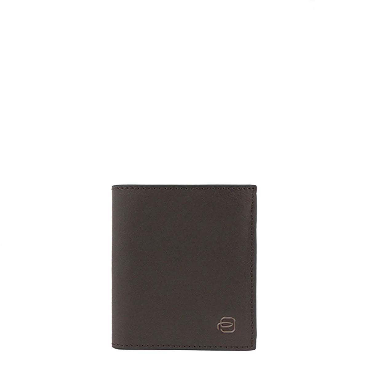 Piquadro - Portafoglio Verticale Black Square Testa Moro PU | Italystation.com Shop Now at italystation.com