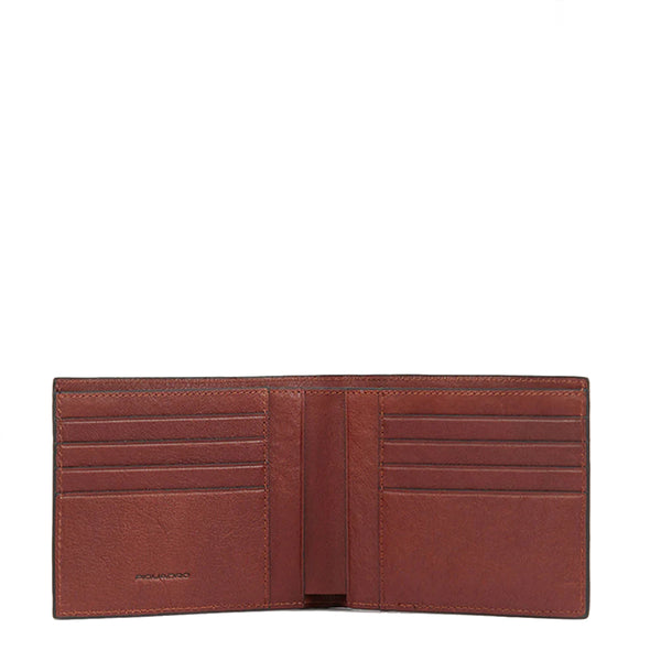 Piquadro - Portafoglio 2 scomparti Black Square Cuoio PU619 | Italystation.com Shop Now at italystation.com