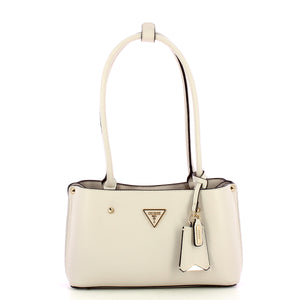 Guess - Borsa a spalla Meridian borchie Ivory - HWBG8778090 - IVORY