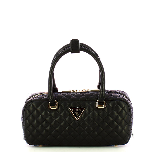 Guess - Bauletto Eco Rianee Black HWEQG954105 BLACK | Italystation.com Shop Now at italystation.com