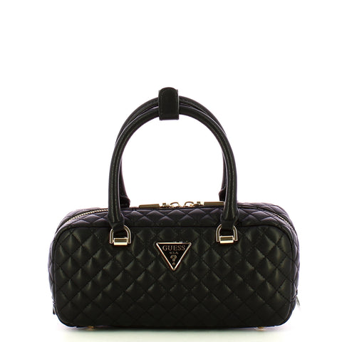 Guess - Bauletto Eco Rianee Black HWEQG954105 BLACK | Italystation.com Shop Now at italystation.com