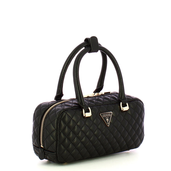 Guess - Bauletto Eco Rianee Black HWEQG954105 BLACK | Italystation.com Shop Now at italystation.com
